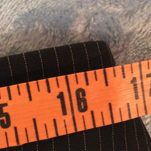 Women’s Black with Pin Strip Slacks - Picture 9 of 16